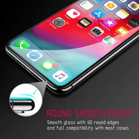 Crong Edge Glass 4D Full Glue - Szkło hartowane na cały ekran Huawei Mate 10