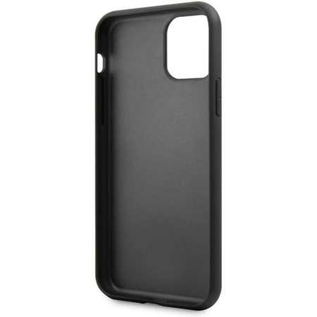 Guess Double Layer Glitter Case Logo Multicolor - Etui iPhone 11 Pro Max (Black/Multicolor)